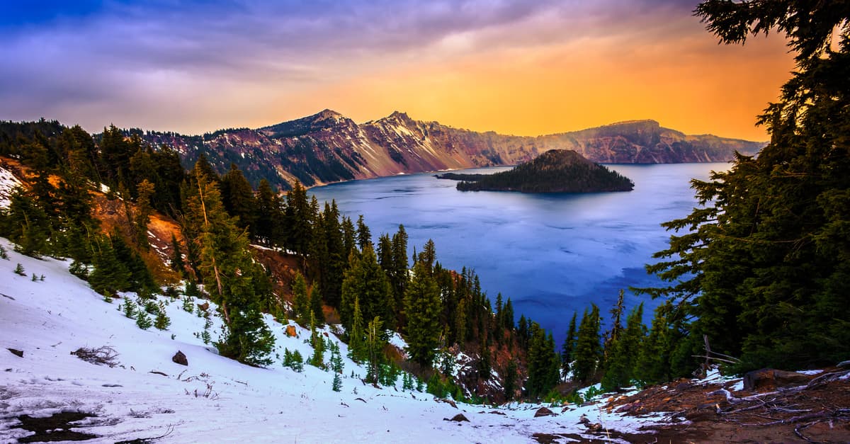Crater Lake, Cascade Range