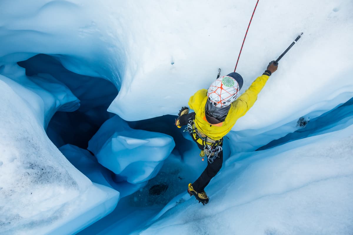Glaciers crevasses