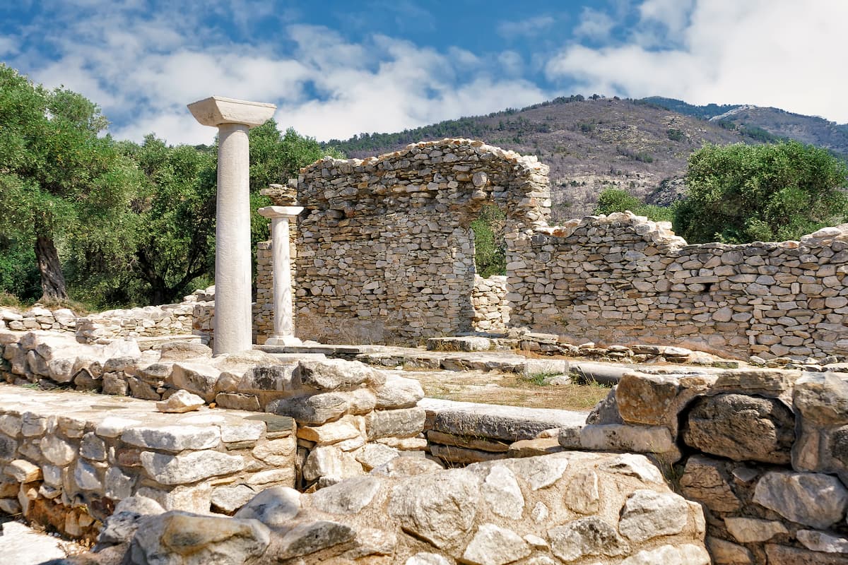 Thassos island, East Macedonia and Thrace, Greece