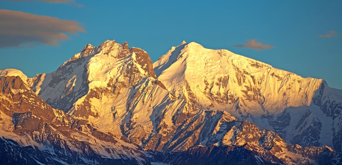 Ganesh Himal mountain range, Himalayas mountain range