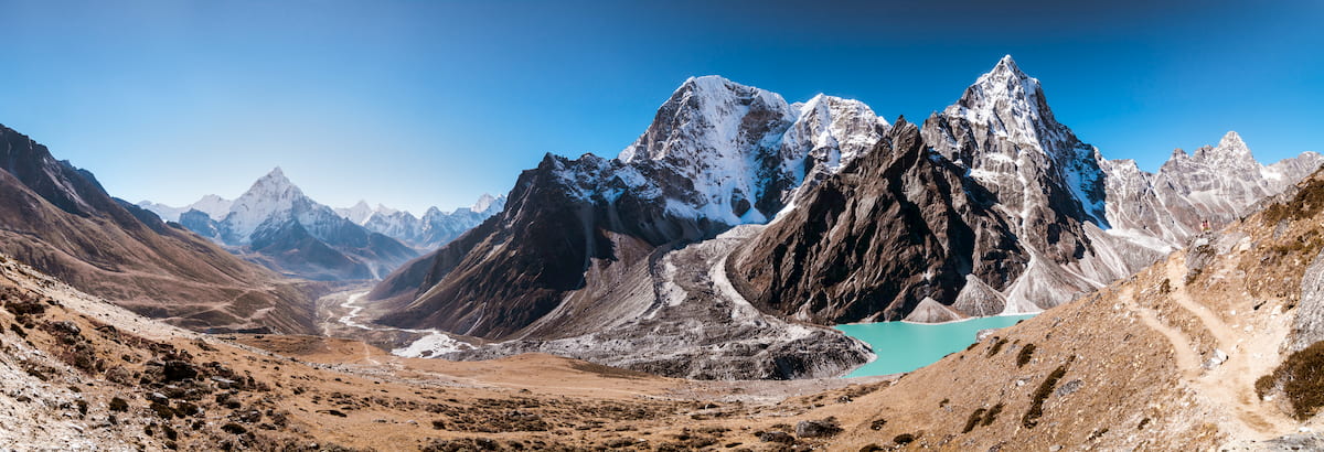 Sagarmatha National Park, Himalayas mountain range