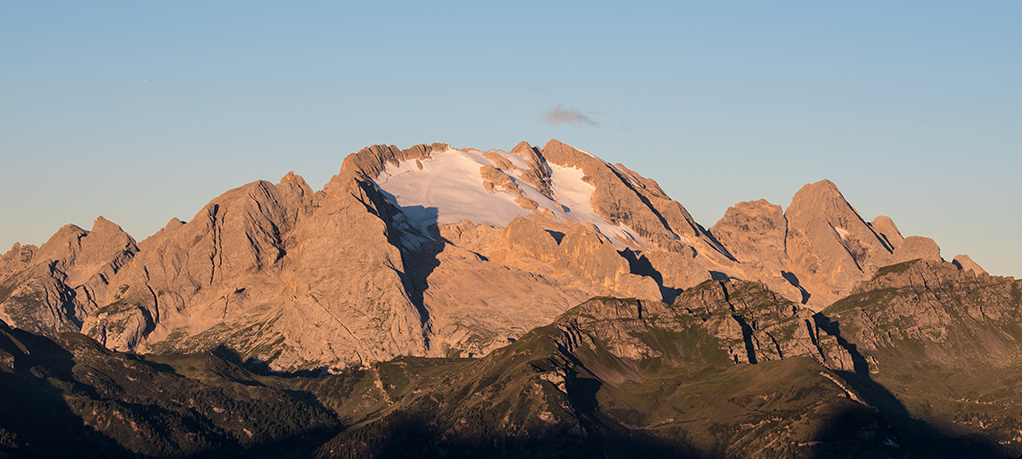 Marmolada, the Dolomites,Italy