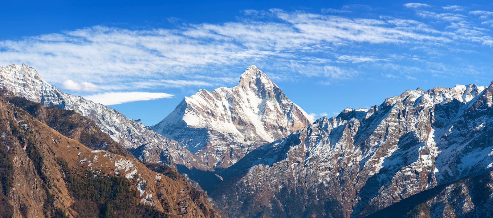 Panorama of Nanda Devi