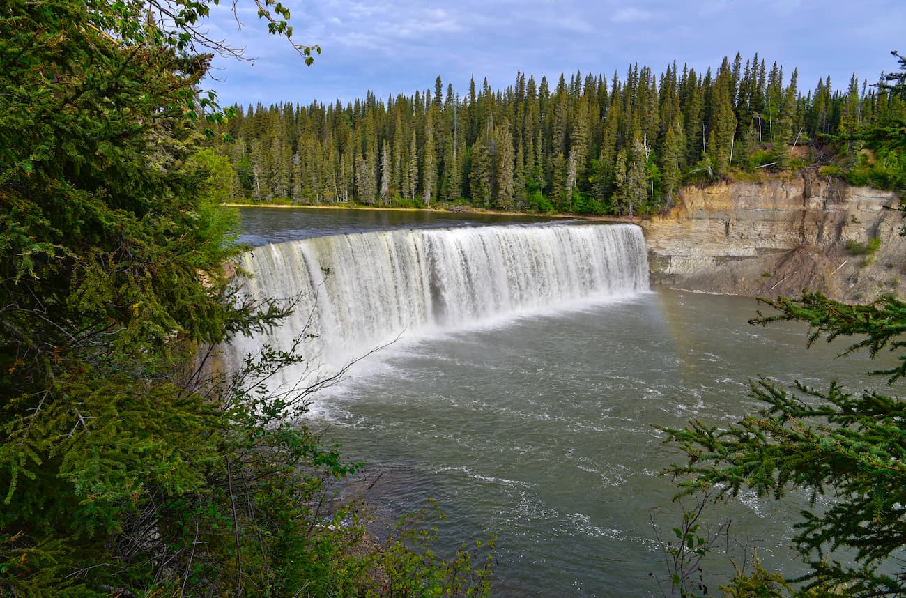 Lady Evelyn falls