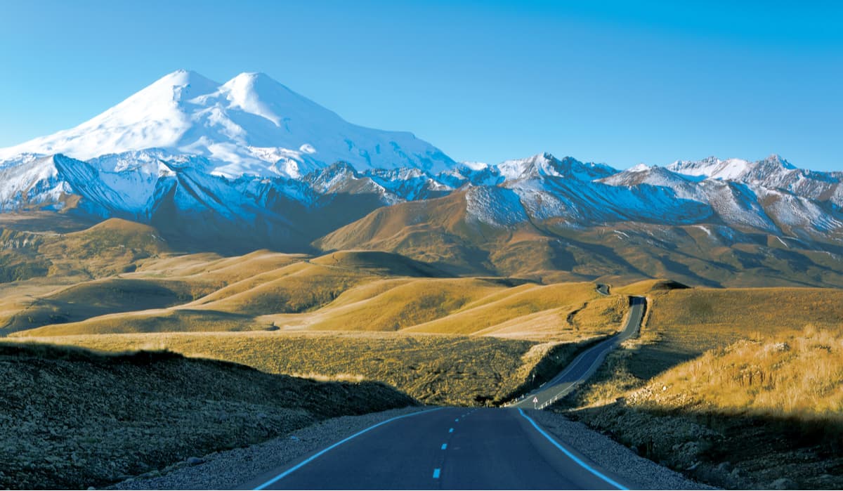 Preelbrusye, Caucasus mountain range