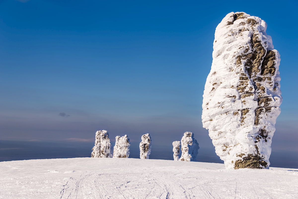 Man-Pupu-Ner. Russia mountains