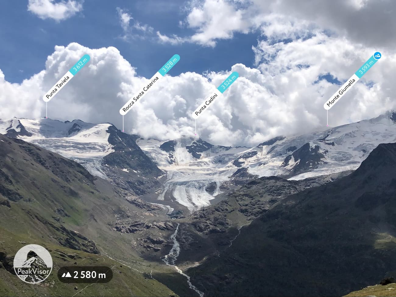 Forni Glacier. Stelvio National Park