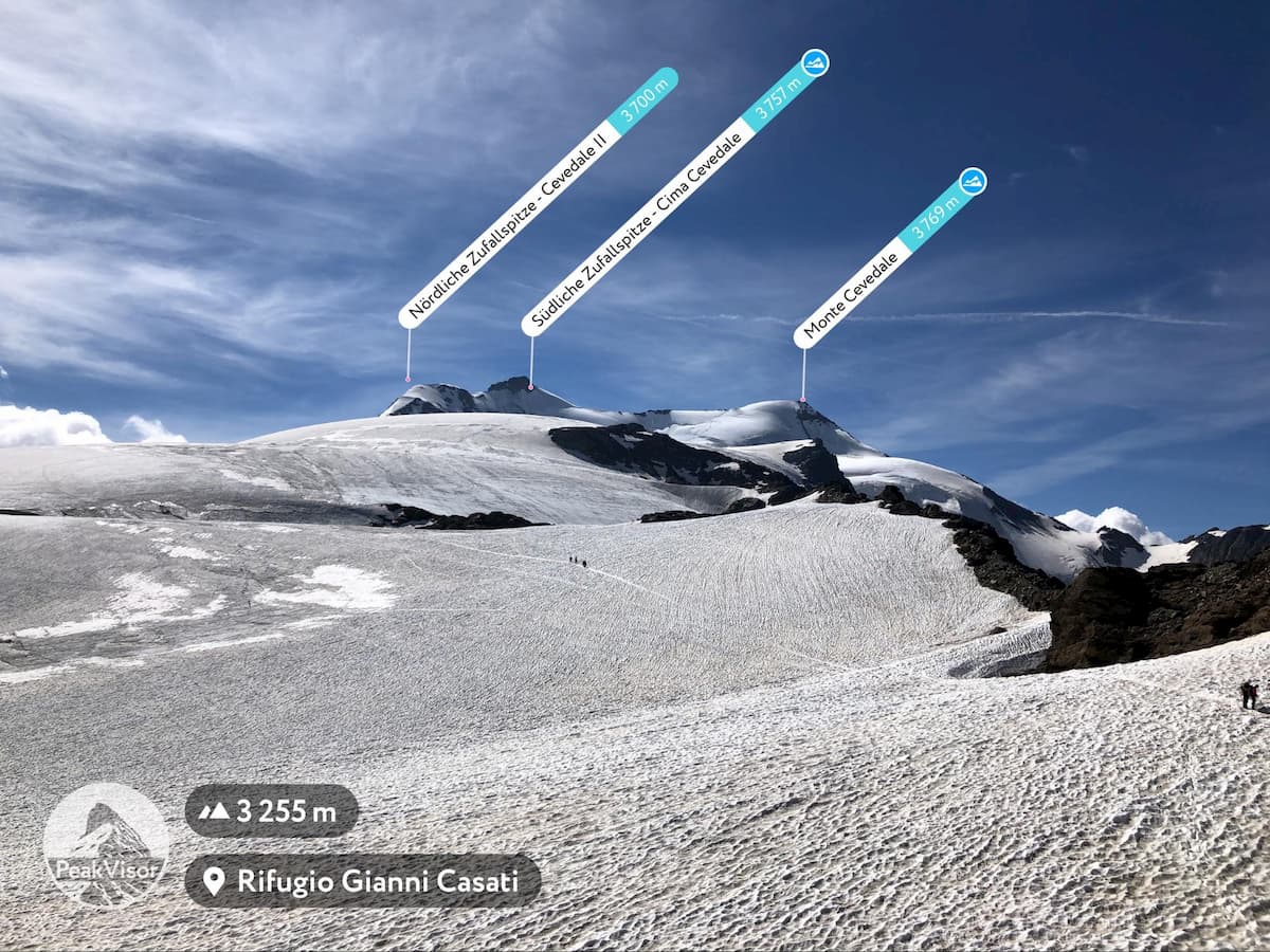 Monte Cevedale. Stelvio National Park
