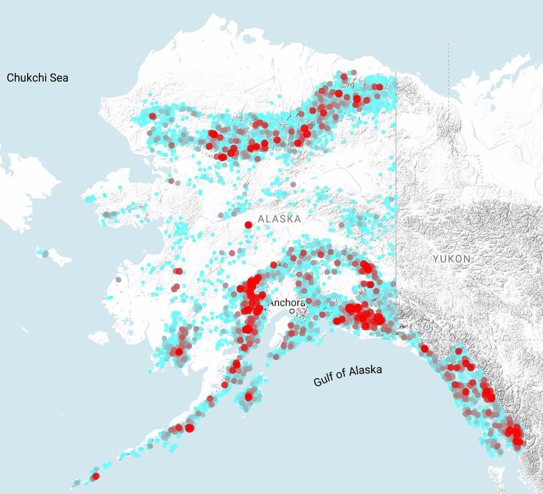 Alaska no-name peaks