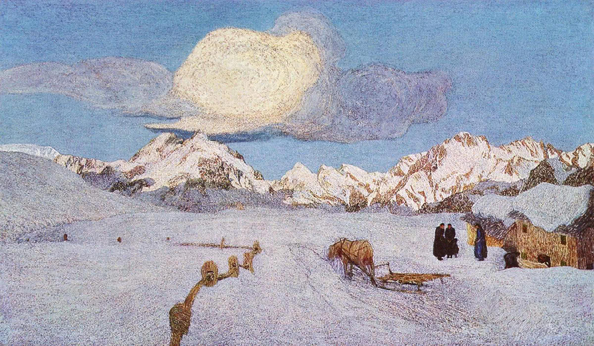 高山三联画:死亡,1898-99