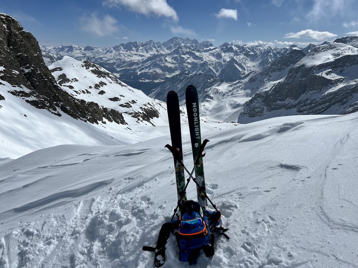 A skitour in April