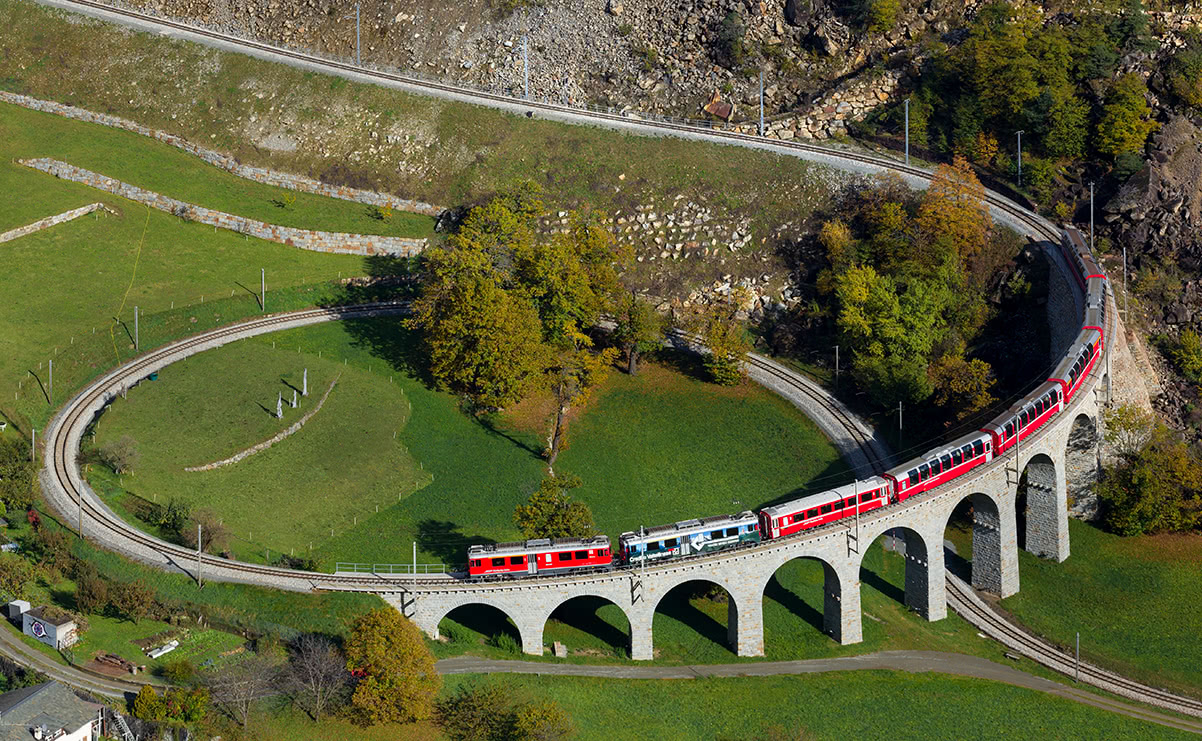 Brusio Spiral Viaduct