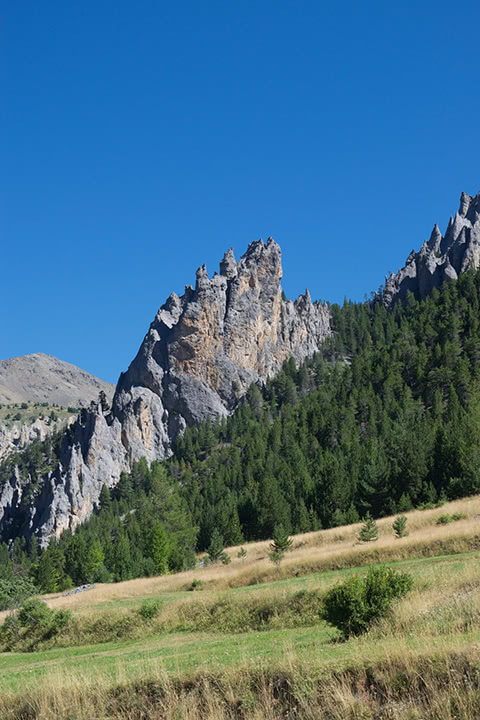 View from the northern ascension of the Col d’Izoard