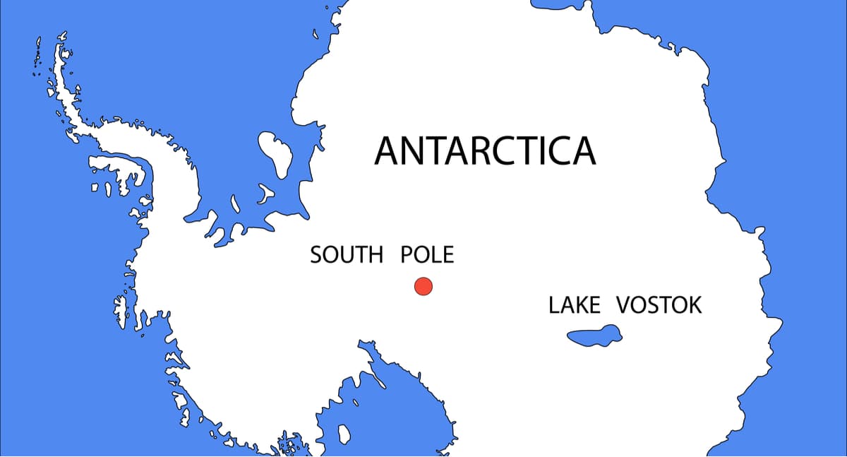 Lake Vostok, the largest in Antarctica
