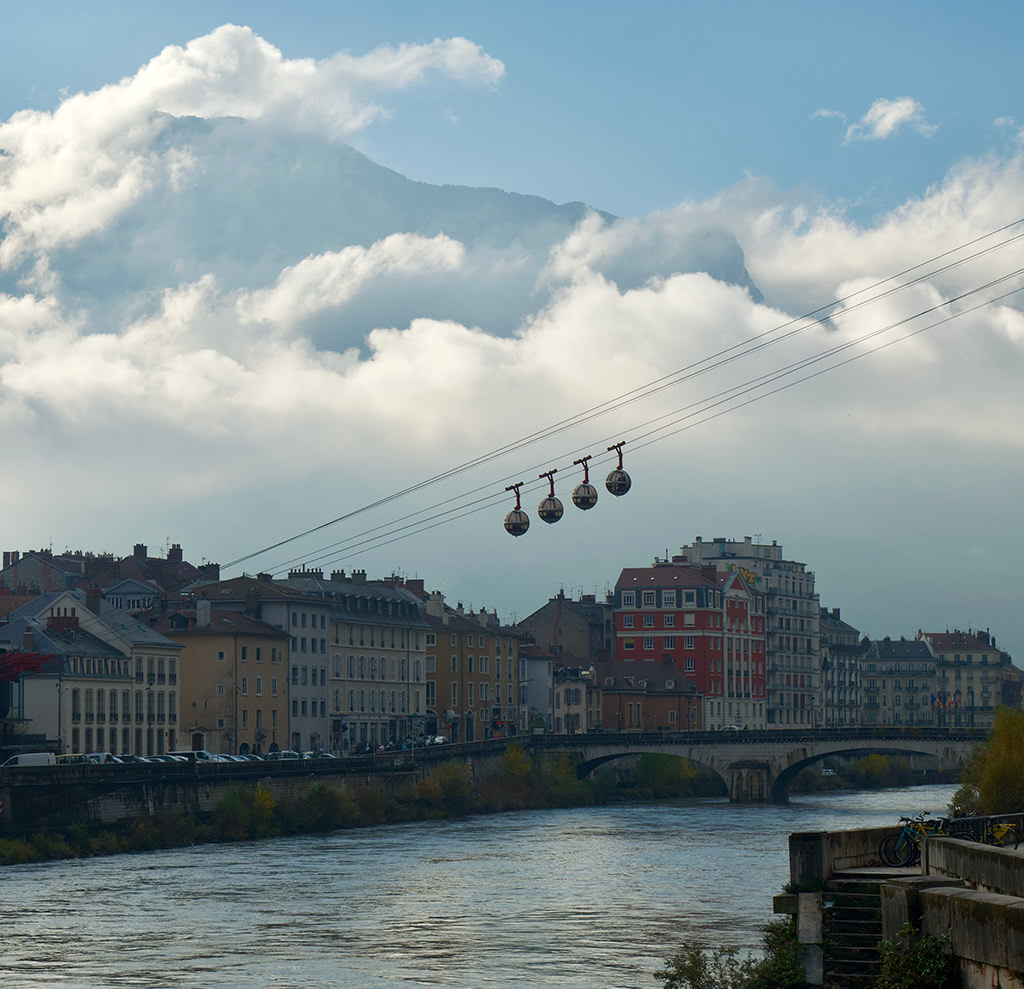Grenoble bubbles, France