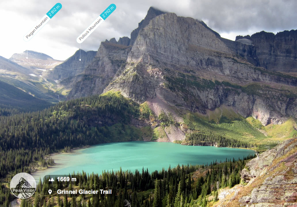 Grinnell Glacier, Cascade Range