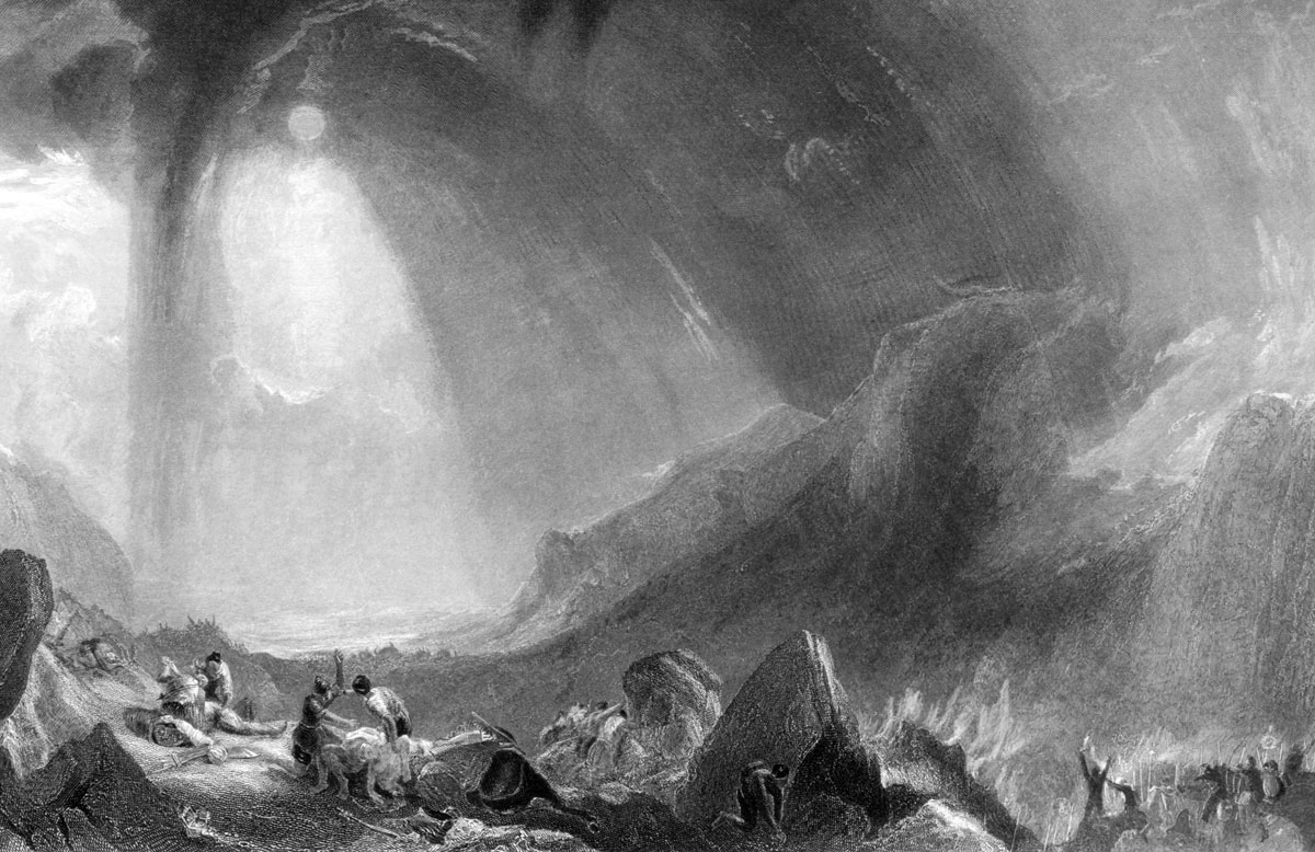Hannibal crossing Alps