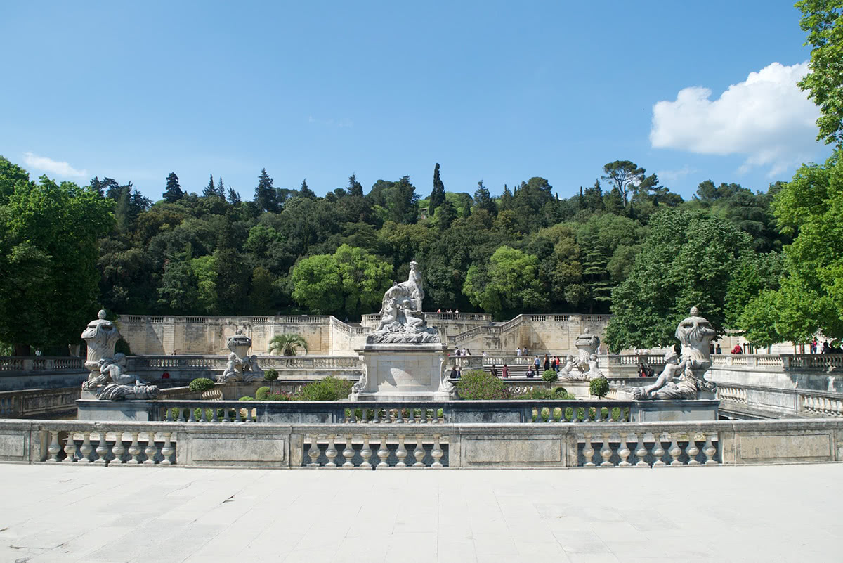 Le Jardin de la Fontaine, Nîmes