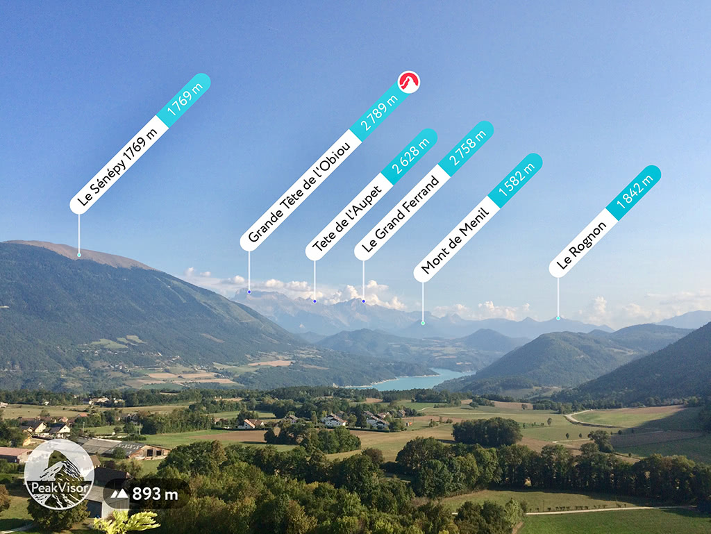 Grande Tête de l”Obiou and the Dévoluy Massif