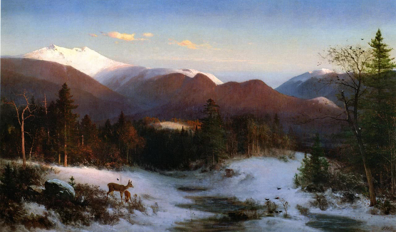 冬日里的拉菲特山(1870)