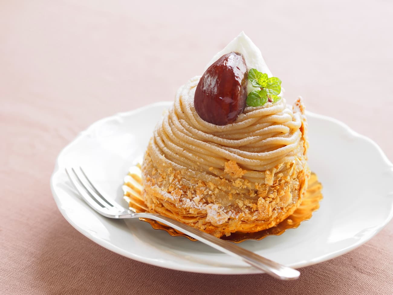 Mont Blanc dessert