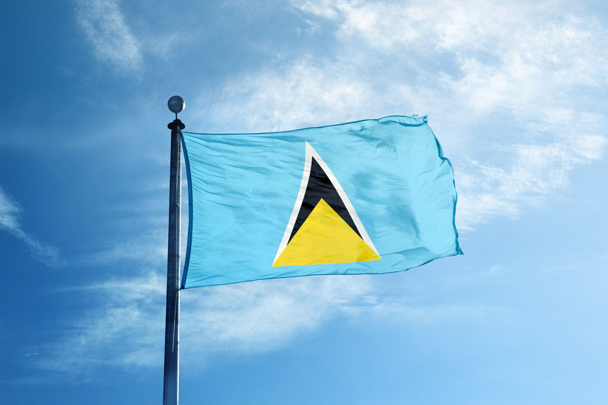 Saint Lucia flag