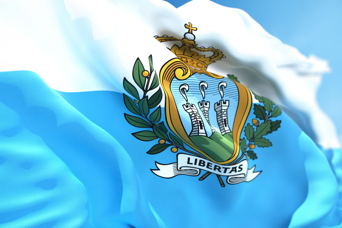 San Marino Flag