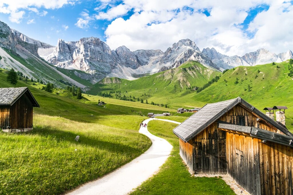 Val di fassa, Trentino-Alto-Adige, Dolomites 