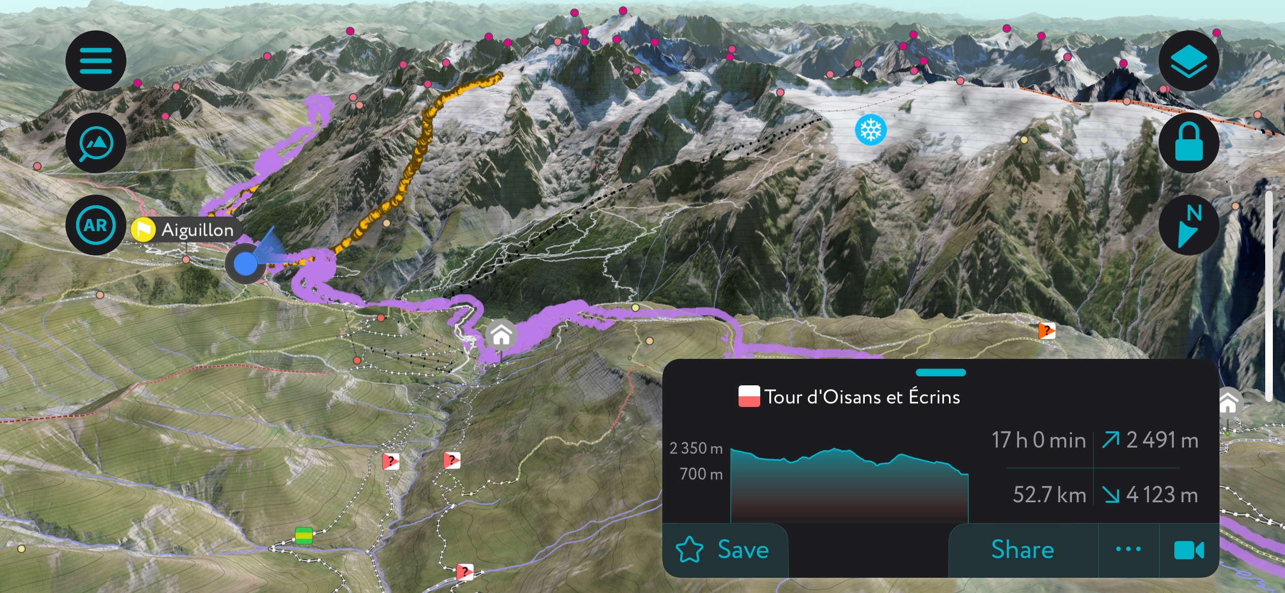 Ecrins. Hiking Season