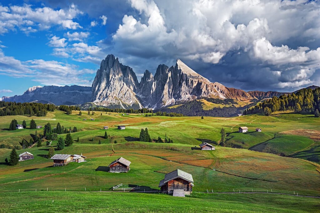 Langkofel Group, Dolomites 