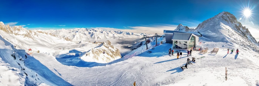 Glacier Adamello, Italy