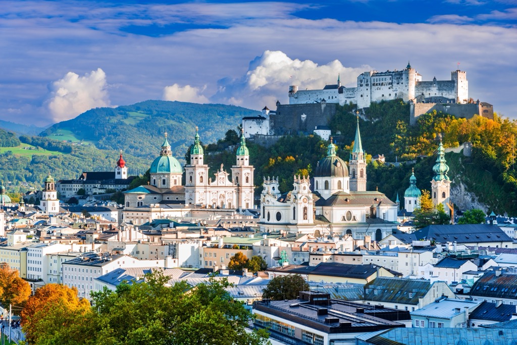 The Hohensalzburg Fortress. Glockner Group