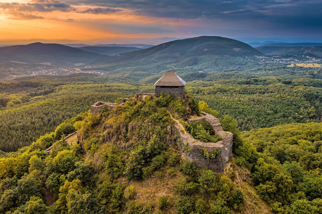 Salgo Castle (Salgo vara) in Nograd county , Hungary
