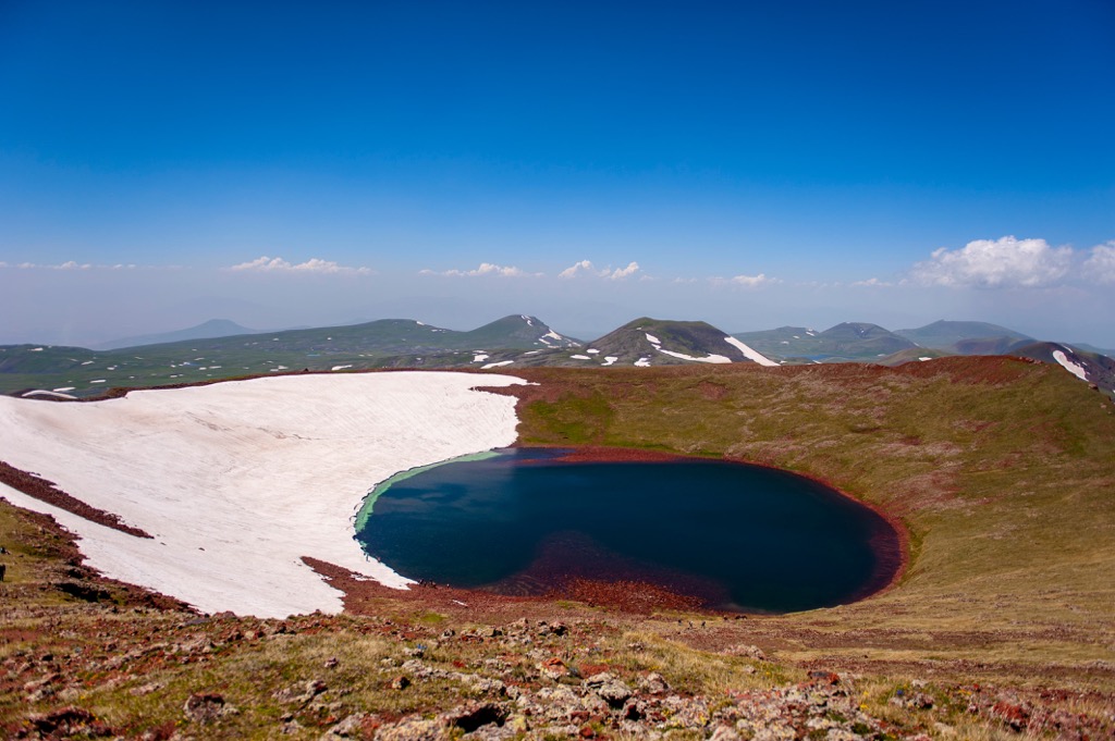 Azhdahak volcano, Lesser-Caucasus, Armenia