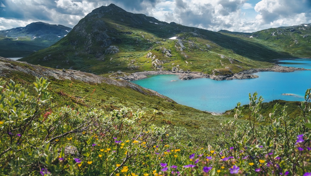 Jotunheimen National Park in summer. Norway