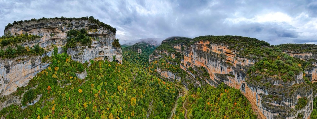 Pyrenees mountains between France and Spain, Occitania
