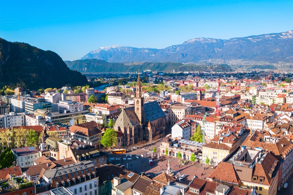 Bolzano, Italy. Ortler Alps