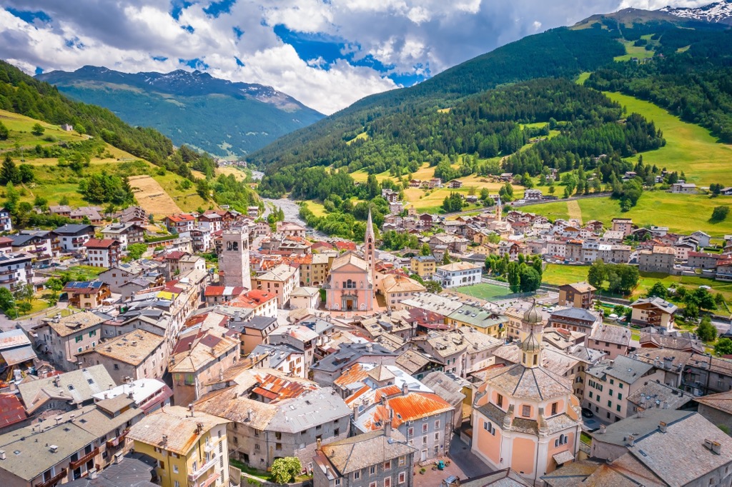 Bormio, Italy. Ortler Alps