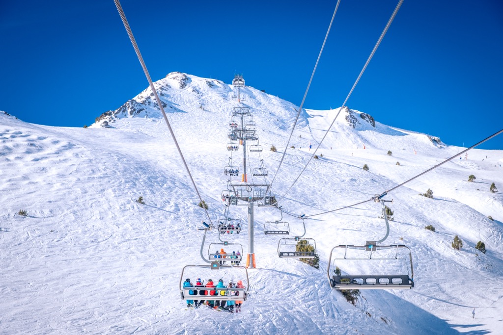 Andorra GrandValira Ski, Pyrenees 
