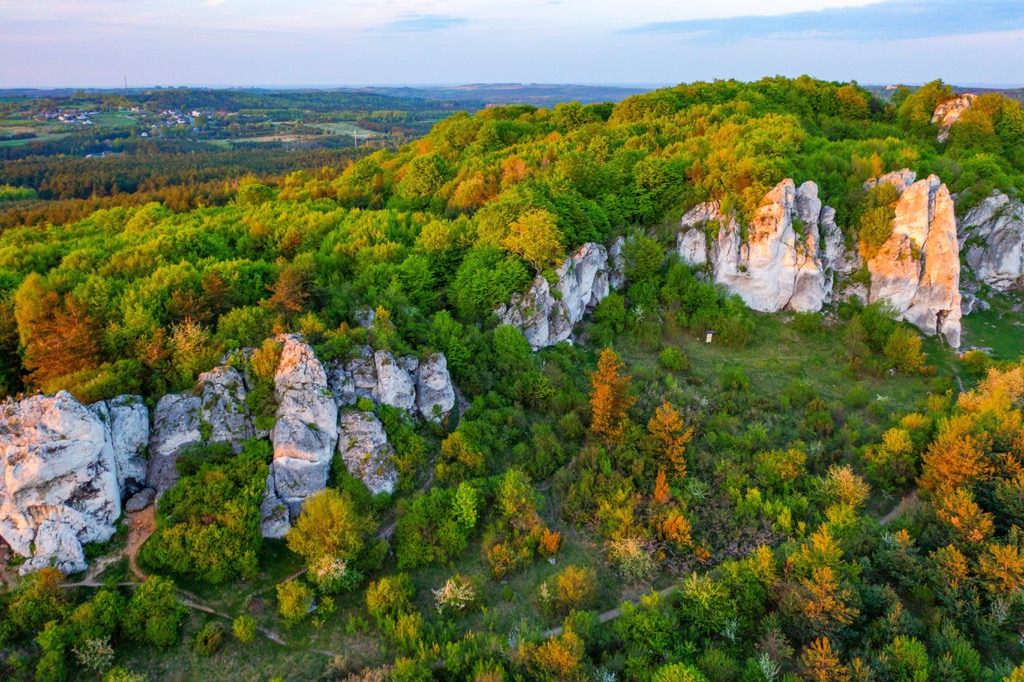 Góry Świętokrzyskie, Swietokrzyskie Mountains, Poland