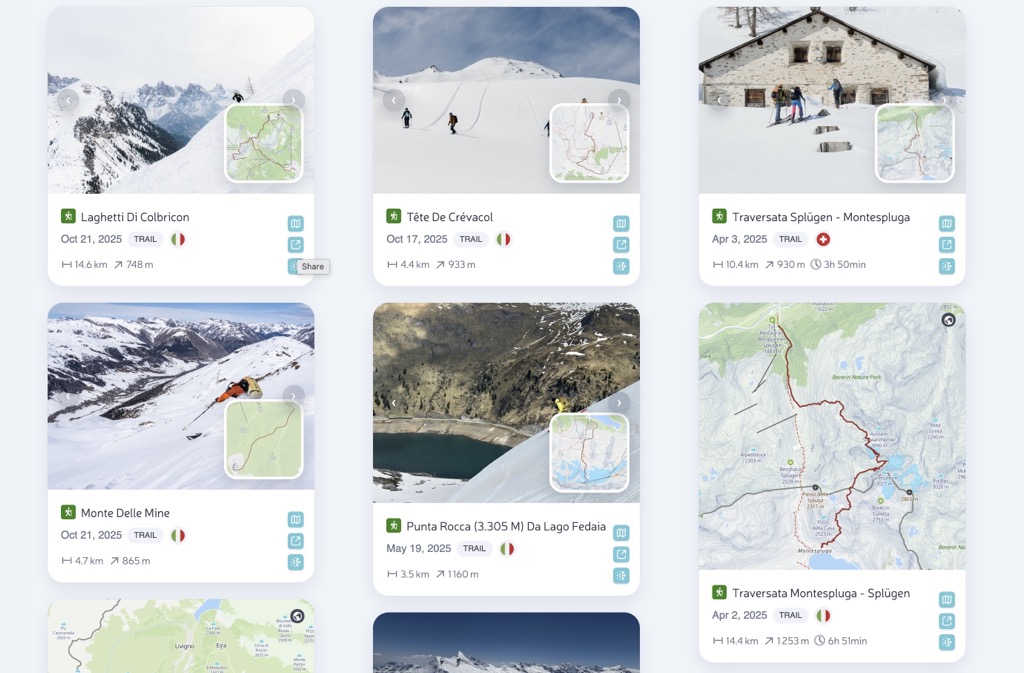 PeakVisor route planning and watch export workflow