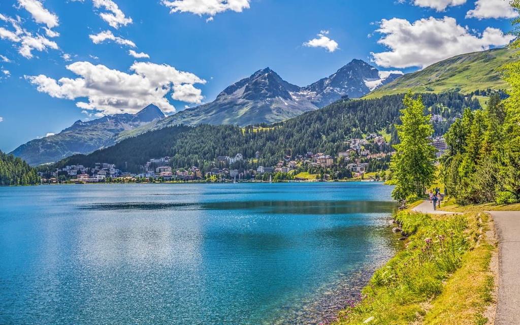 Sankt Moritz, Western Rhaetian Alps