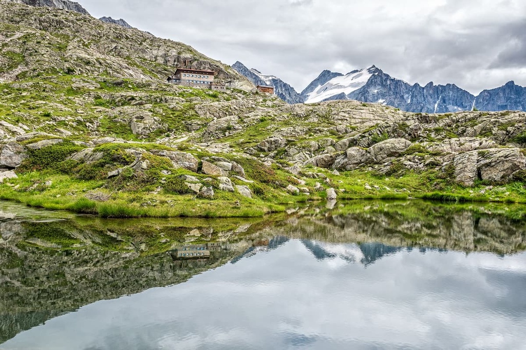 Rifugio Mandron-Presena glacier, Southern Rhaetian Alps
