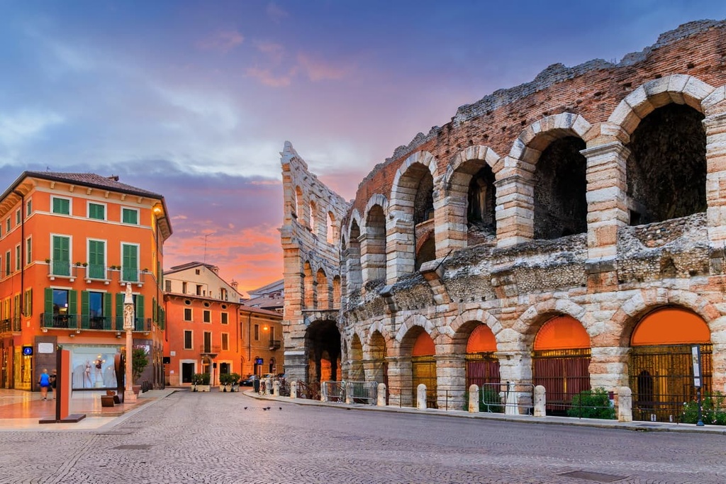 Veneto, The Verona Arena, Roman amphitheatre in Piazza Bra