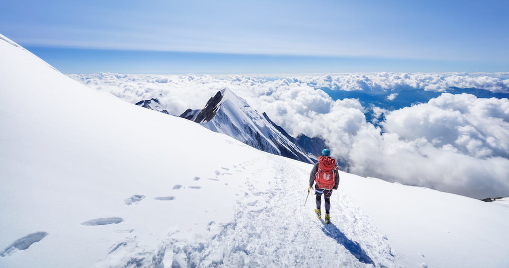 View from Mont Blanc