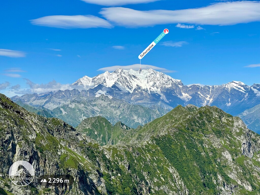 Monte Rosa - Dufourspitze,Dolomites, Italy