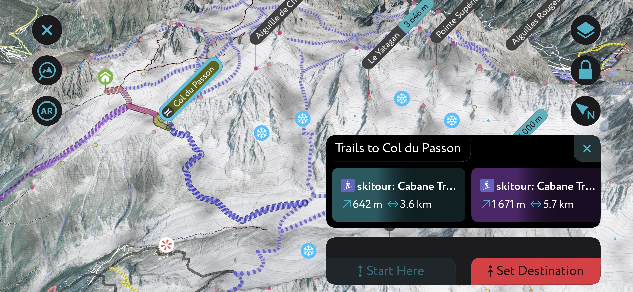 The Secrets to Finding the Best Snow Off-Piste.
The Col du Passon, one of the ultimate lift-access ski tours from the Grands Montets.