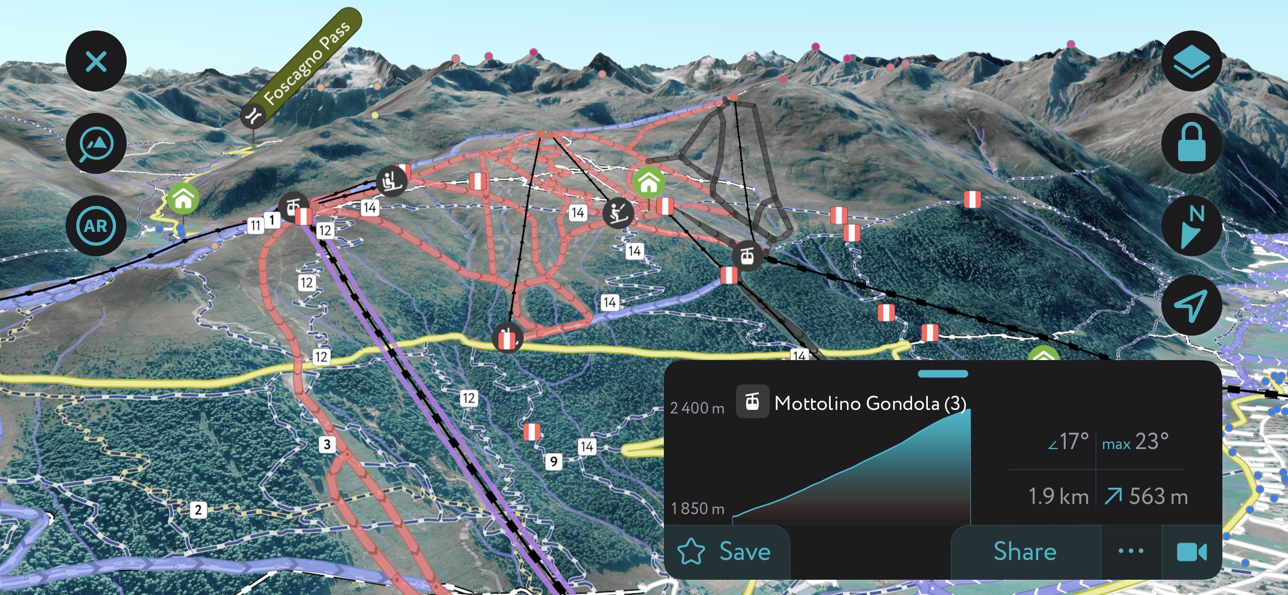 The Secrets to Finding the Best Snow Off-Piste.
Ski lifts, slopes, and terrain at Livigno.